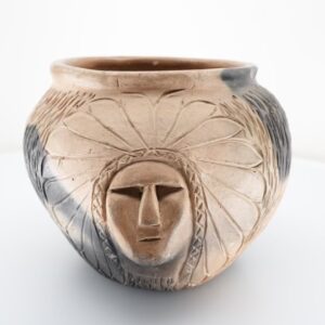 Indian Head Vase